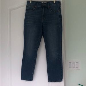 Madewell the perfect vintage crop jeans